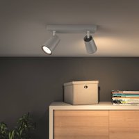 Philips myLiving Paisley Spot GU10 a 2 luci in alluminio Philips