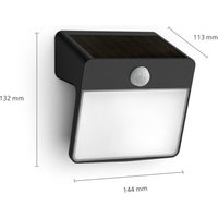 Philips Applique a LED Yarixa, sensore di movimento Philips