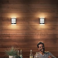 Philips applique da esterni LED Python UE, antracite, sensore Philips