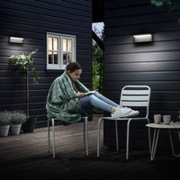 Philips Applique da esterni LED Bustan UE, confezione da 2, 2.700 K Philips