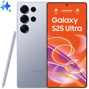 Samsung Galaxy S25 Ultra Smartphone AI, Display 6.9” QHD+ Dynamic AMOLED 2X, Fotocamera 200MP, RAM 12GB, 256GB, 5.000 mAh, Titanium Silverblue Samsung