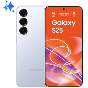 Samsung Galaxy S25 Smartphone AI, Display 6.2” FHD+ Dynamic AMOLED 2X, Fotocamera 50MP, RAM 12GB, 256GB, 4.000 mAh, Icyblue Samsung