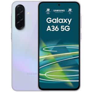 Samsung Galaxy A36 5G, Smartphone con Funzioni intelligenti, Display Super AMOLED 6.7”, 6GB RAM, 128GB, Camera 50MP, Batteria 5.000 mAh, IP67, Awesome L Samsung