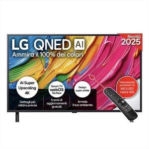 LG Smart Tv Tv Qned Ai Uhd 4k 43″ 43qned80a6a-nero LG