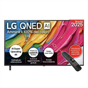 LG Smart Tv Qned Ai Uhd 4k 55″ 55qned80a6a-nero LG