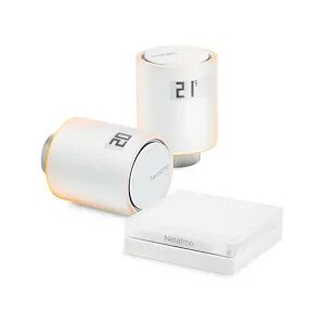 Netatmo Valvole Termostatiche Intelligenti Kit 2 Valvole E 1 Relay Codice Prod: Nvp-It Netatmo