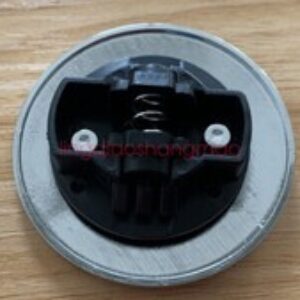 57 mm emblema cofano anteriore ROSSO piatto alloro corona distintivo per Mercedes W213 E300 E400