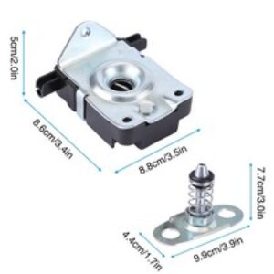 2x serratura cofano superiore + 2x parte inferiore per BMW Serie 3 E46 Serie 5 E39 X5 E53 DHL