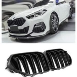 ADATTO PER BMW SERIE 2 F44 GRAN COUPE GRIGLIA DEL RADIATORE DOPPIA STAFFA NER…