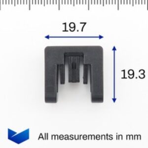 10x VVO® clip per Coperchio del parabrezza per alcuni Renault Kadjar