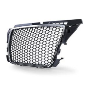 Grille Avant Sport En Maille Avec Cadre En Chromé Pour Audi A3 8P 08-13