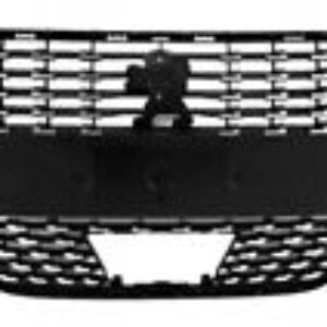 AVANT CENTRE CALANDRE FRONT GRILLE NOIR CHROME POUR PEUGEOT 208 II 19- 982321008