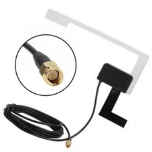 Antenna a disco DAB+ antenna con amplificatore auto veicolo spina SMA-M antenna adesiva