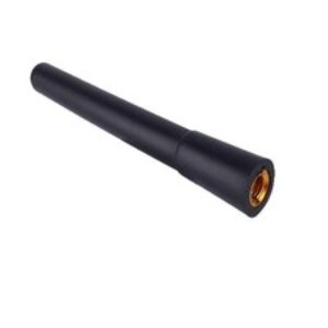 Antenna per auto corta nera mini 6.5cm radio Universale AM/FM