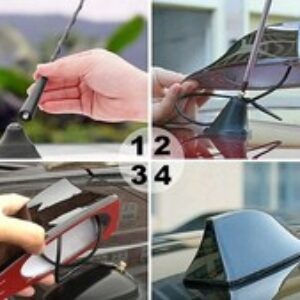 Antenna squalo auto pinna di squalo squalo radio AM&FM antenna da tetto universale