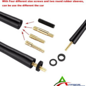 Antenna radio auto SMART 450 451 453  lunghezza 12 cm con adattatori