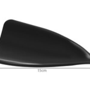 ANTENNA PINNA DECORATIVA UNIVERSALE auto per  Bmw Fiat Vw Ford shark finta NERA