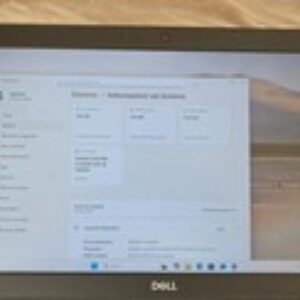Dell Latitude 5590 15,6″ Intel Core I5-8gen, 8 GB RAM – 256 GB SSD – Win 11 PRO