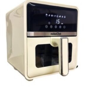 Friggitrice Aria 5L Cottura Antiaderente 1400W Frigge Senza Olio Comandi Touch