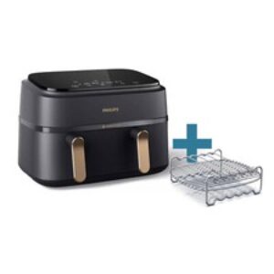 Philips NA352/04 3000 Series Friggitrice ad Aria Calda Doppia Aifryer Doppia Camera 2750W