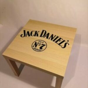 Tavolino Ikea Casa Cameretta Camera Salotto con Sticker Adesivo Jack Daniel’s Casa, arredamento e bricolage Arredamento
