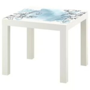 Tavolino salotto moderno basso quadrato Casa Soggiorno Camera Ufficio cm 55×55 Casa, arredamento e bricolage Arredamento