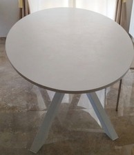 Tavolo ovale effetto pietra bianco gambe intrecciate - IKEA Mariedamm Casa, arredamento e bricolage Arredamento