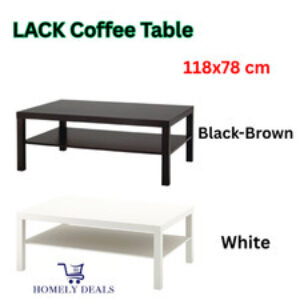Tavolino da caffè Ikea laccato 2 livelli multicolore sala da pranzo soggiorno camera da letto tavolo 118×78 cm Home, Furniture & DIY Furniture