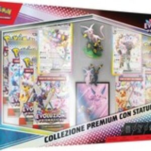 POKEMON – EVOLUZIONI PRISMATICHE – COLLEZIONE PREMIUM CON STATUINA – SIGILLATO Collezionismo Giochi di carte collezionabili box sigillati