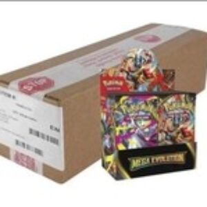 Pokemon ME01 Mega Evoluzioni Booster Box Potenziato Custodia Sigillata in Fabbrica (6 Scatole) Toys & Hobbies Collectible Card Games box sigillati