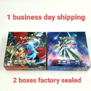 Pokemon Card Ancient Roar & Future Flash Booster Box sv4K sv4M sigillato Collezionismo Giochi di carte collezionabili box sigillati