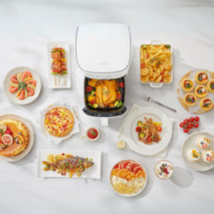 Xiaomi Smart Air Fryer 4.5L Friggitrice ad Aria 360° OLED WiFi Cestello 3D Sana