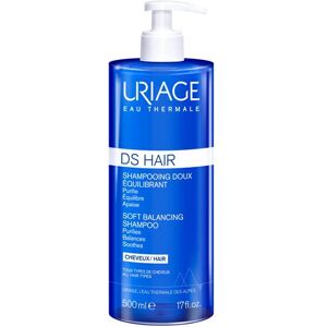 Uriage DS Hair Shampoo Delicato Riequilibrante 500 ml Tutti i Tipi di Capelli e Cuoio Capelluto Sensibile Uriage