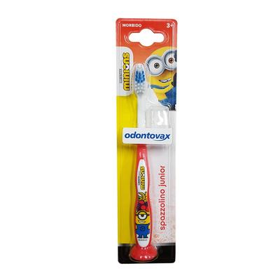 Odontovax Spazzolino Junior Minions Rosso Igiene Orale 1 pz da denti