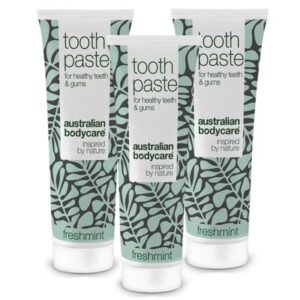 Dentifricio Australian Bodycare all'olio di melaleuca con menta fresca
