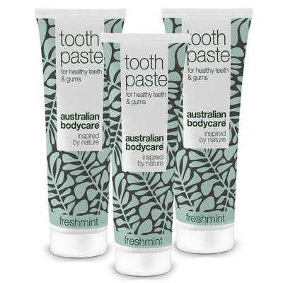 Dentifricio Australian Bodycare all'olio di melaleuca con menta fresca