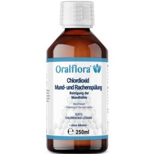 Oralflora Collutorio antibatterico per bocca e gola 250 ml