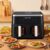 Friggitrice ad Aria con Doppio Cestello XXL 12 L Airfryer Senza Olio Display LED