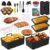 Friggitrice ad aria calda 31 pezzi accessori Airfryer per Ninja Foodi Dual AF400EU AF300EU DE