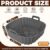 3 Pezzi Accessori Friggitrice ad Aria, Teglia Silicone Per Friggitrice ad Aria C