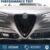 Cover Griglia per Alfa Romeo Stelvio Cornice V Nero Lucido Bordino Decorativo